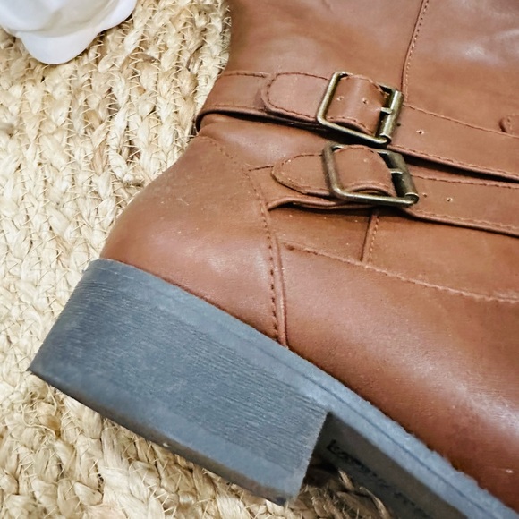 Lower East Side Brown Tall Boots - Picture 7 of 14